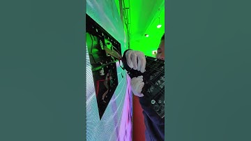 Change the position of LED modules!  #leddisplay #ledmodule #ledscreens #football #messi #worldcup