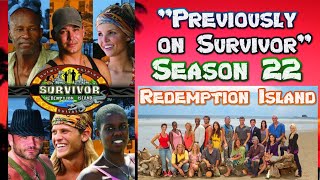 "Previously on Survivor" - Season 22 - Survivor: Redemption Island screenshot 3