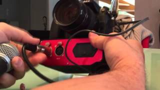 Saramonic SR AX107 Audio Adapter unboxing and test with mics