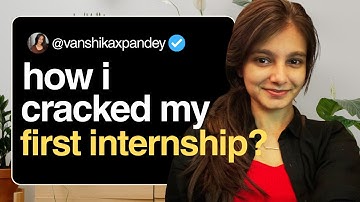 How I Cracked My First OFFCAMPUS Internship? Learn from my experience.