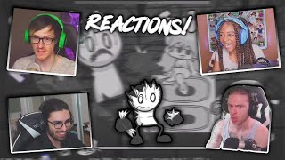 Youtuber's React To Friday Night Funkin' - Sketchy REMASTERED! | Rip And Tear
