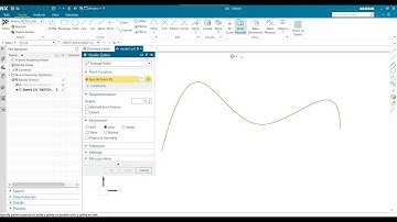 15.Mastering the Spline Command in NX Sketch | Through Points & By Poles