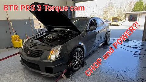 2009 CTS-V picks up over 100 RWHP with a BTR PDS 3 torque cam and 1 psi!