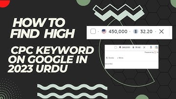 How to find High cpc keyword on google in 2023 urdu | high cpc keyword on google | Salman Tech