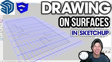 The TOP 8 TIPS For Drawing on Surfaces in SketchUp!