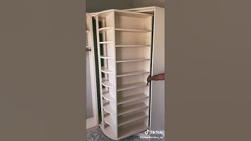 rotating shoe rack video