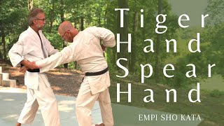 Empi Sho Kata - Tiger Hand Spear Hand  - Shuri Ryu Karate with Renshi Duensing