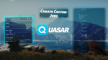 Quasar Store | Job Creator | ESX/QB Script showcase