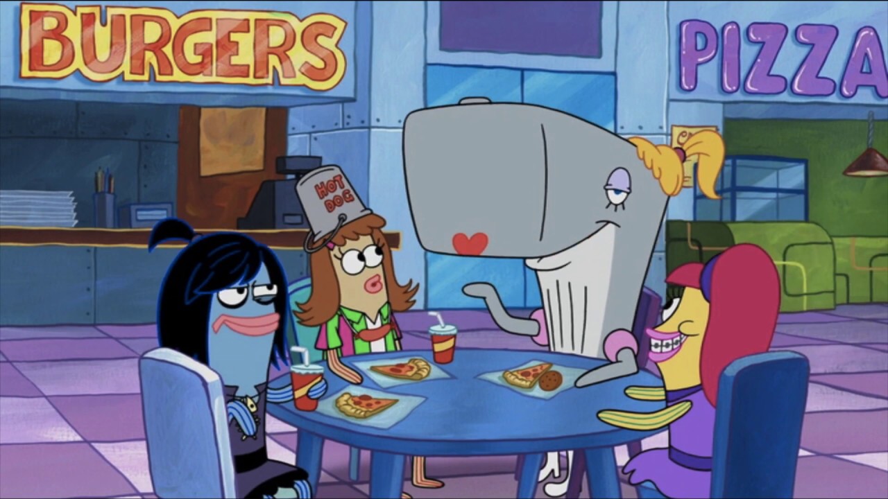 All SpongeBob scenes in "Mall Girl Pearl" YouTube