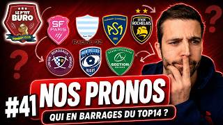 🏉TOP 14 - C’est tendu jusqu’au bout ! || Le Ptit BURO #41