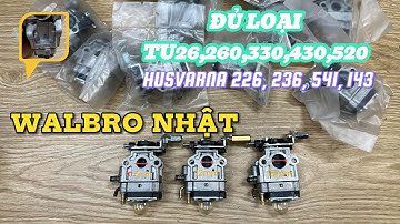[XỊN WALBRO NHẬT] Bình xăng con chế máy cắt cỏ WALBRO Nhật Đủ Mã