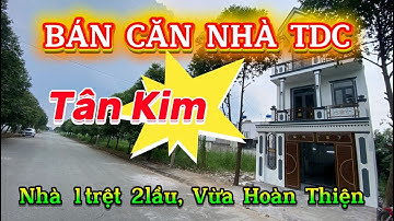 🏡 BÁN CĂN NHÀ 1 TRỆT 2 LẦU – KHU TÁI ĐỊNH CƯ ĐẶNG HUỲNH, CẦN GIUỘC 🏡  @nhadatminhthanhcangiuoc