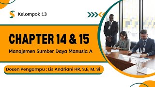 MSDM - CHAPTER 14 & 15
