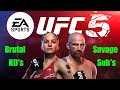 UFC 5 Online - KO &amp; SUB Compilation 1