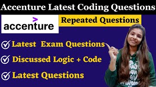 Accenture Coding Questions Asked on 1 September 2023 | Latest Coding Questions accenture_coding