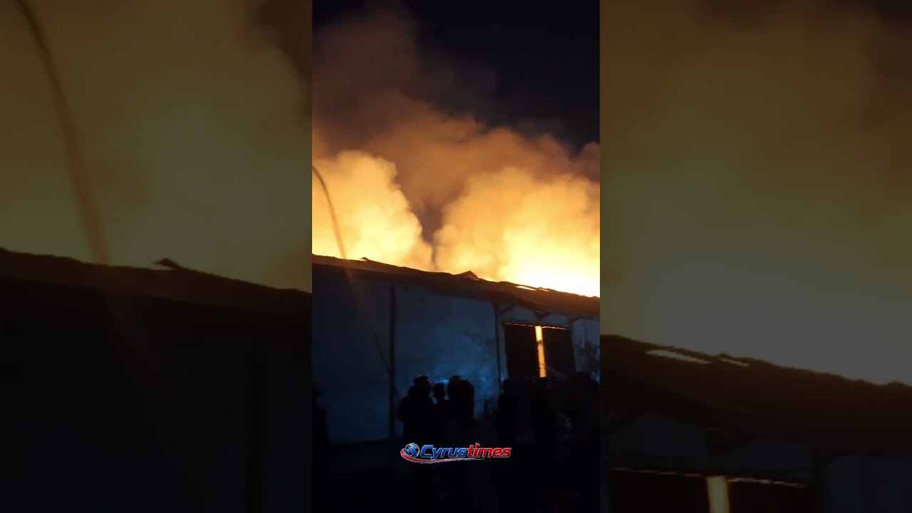 Kebakaran Gudang Indofood di Palangka Raya