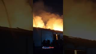 Kebakaran Gudang Indofood di Palangka Raya