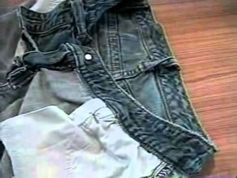 1.043 OPCION 3 COMO PANTALON MEZCLILLA COSTURA FACIL - YouTube