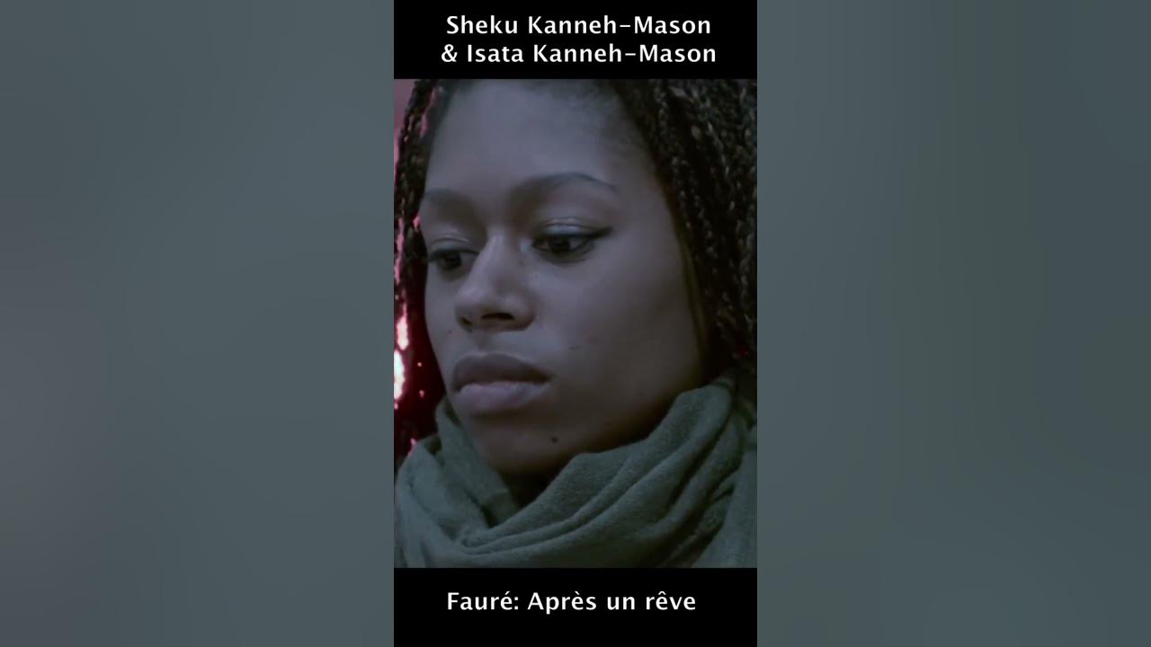 Me and Isata Kanneh-Mason performing Fauré: Après un rêve