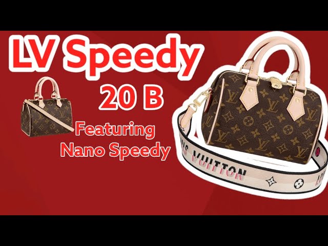 Louis Vuitton Handbag Unboxing  SPEEDY 20 + MOD SHOT 