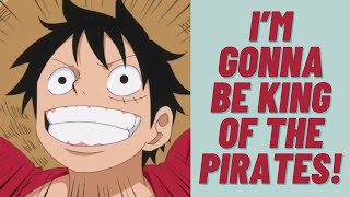 We're Gunna Be King of the Pirates! A 'One Piece' Straw Hat
