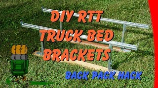 DIY RTT Truck Bed Brackets