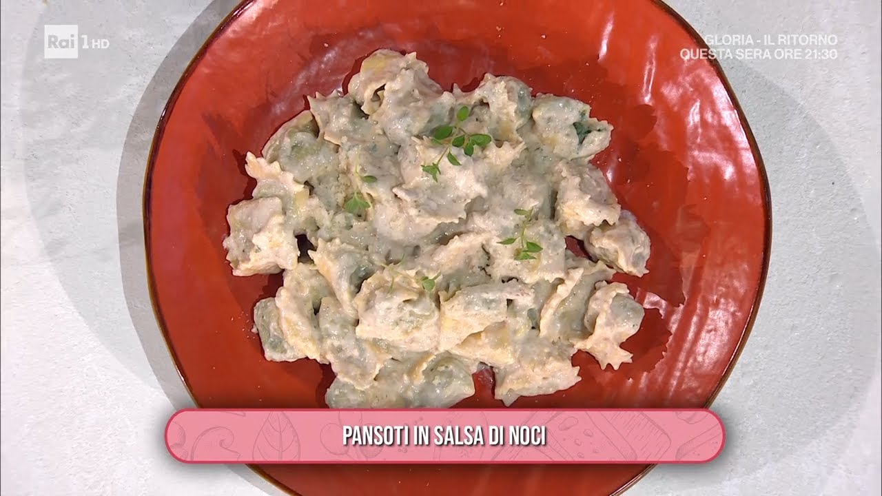 Pansoti in salsa di noci - È sempre mezzogiorno 03/03/2026