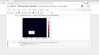 Data Preprocessing - Missing Value Imputation using basic python