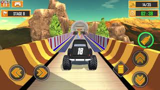 Monster Truck Game Impossible Car Stunts 3D - 4x4 GT Truck Race Driver - Android GamePlay screenshot 4