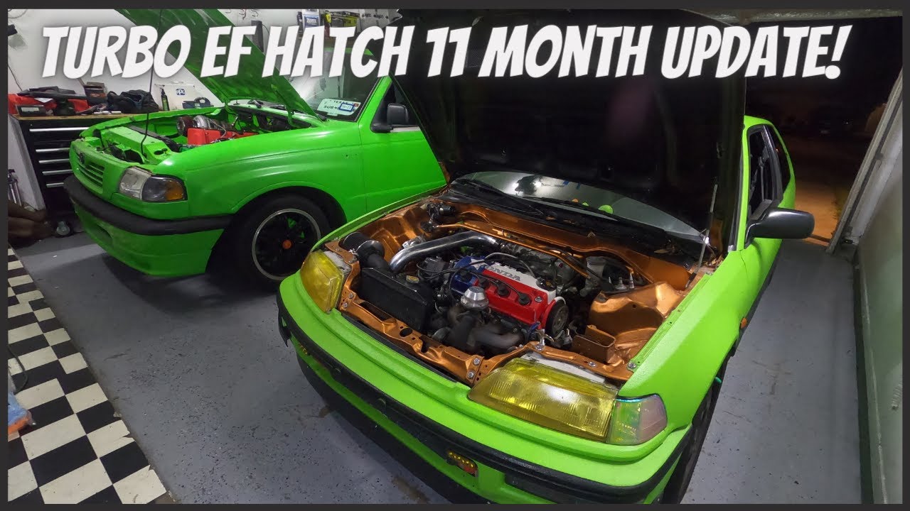 My Old Turbo Ef Hatch Update!