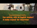 Fun activity with an English teacher: A hobby beyond the classroom. #hobby #football #fcb