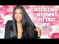 *MOST REQUESTED VIDEO EVER!* HOW I put on my FULL LACE WIGS from GalaxiGirlHair.com