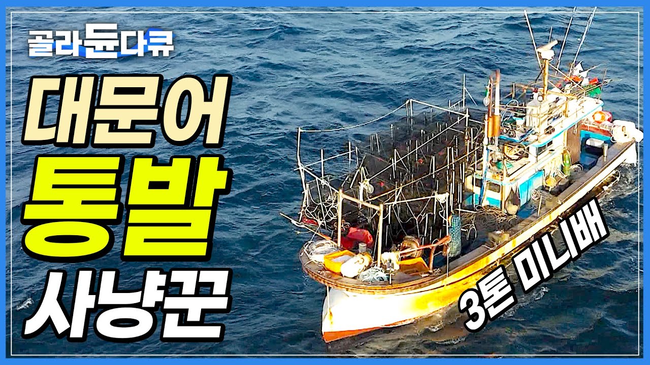 통발 4,000개 1억 2천만 원! 작은 통통배로 거친 바다에 깡다구 인생 모두 걸었다!│큰 놈 잡는 작은 배! 40kg 대왕 ...
