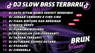 DJ SLOW BASS TERBARU 2024 | DJ VIRAL TIKTOK FULL BASS 🎵  DJ SATU HITAM MANIS SEDIKIT BERKUMIS TREND