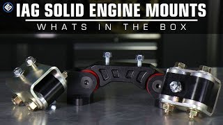 IAG Race Series Solid Engine Mounts 02-07 WRX / 04+ STI - What's In The Box