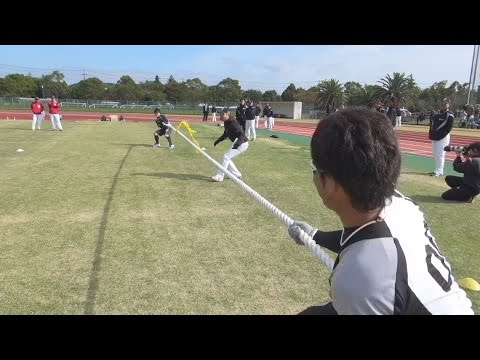 秋季キャンプ・綱引き対決個人戦!!【広報カメラ】
