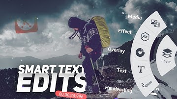 Smart Text Edits in Kinemaster ! 🔥👌