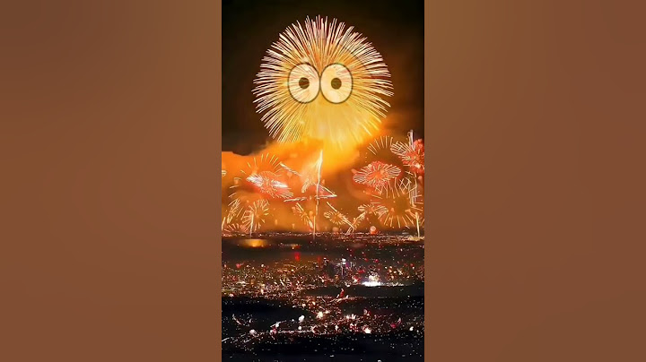 Fireworks of Pou