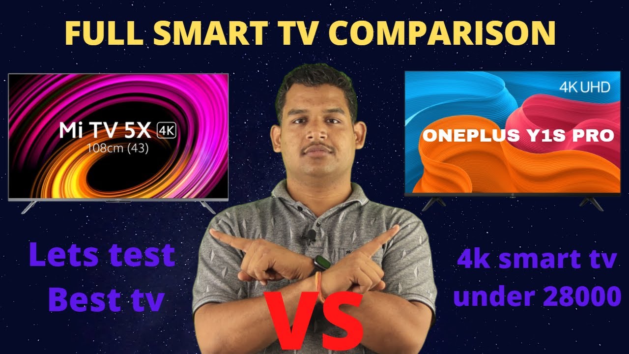 Oneplus Tv Y1s Pro Vs Mi Tv 5X Best Smart Tv Comparison 4k Tv Under