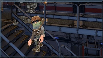 3D Scifi Scene to PSD To 2D Cartoon Animator 4