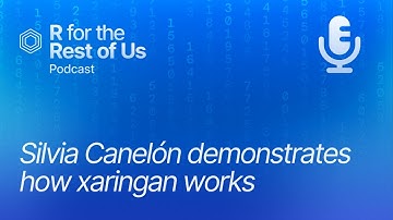 Silvia Canelón demonstrates how xaringan works