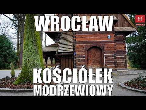 #Migawka #Kościółek #Modrzewiowy w Parku Szczytnickim we Wrocławiu z drona 4K @radiowroclaw