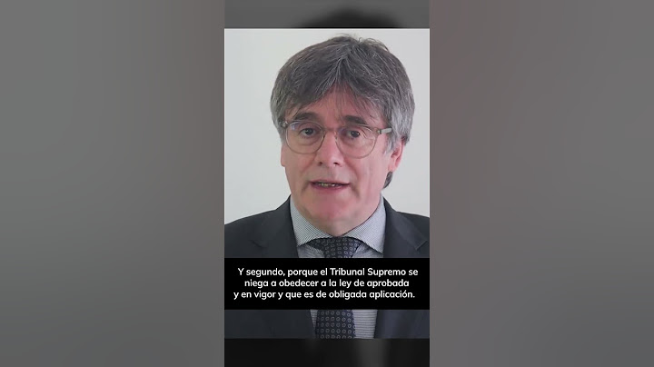 El regreso de Puigdemont a Cataluña