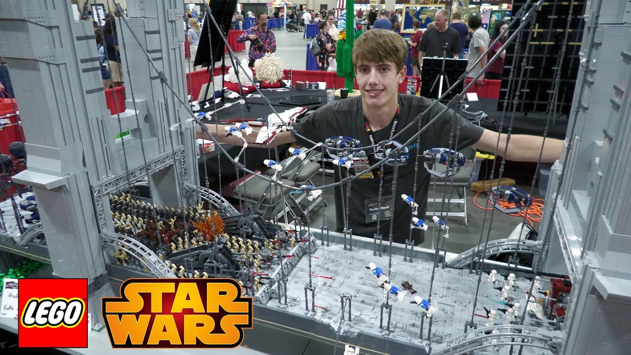 Огромный LEGO Star Wars: The Clone Wars Battle of Yerbana