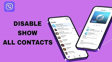 How To Disable Show All Contacts On Viber App | Step By Step