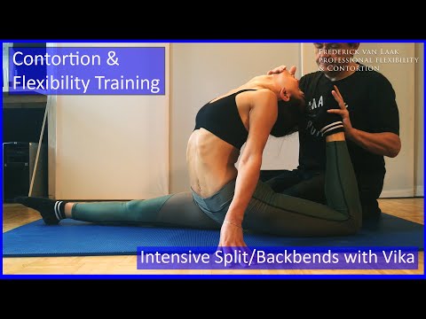 95 Flexyart Contortion Training: Split/Backbend  - Also for Yoga, Pole, Ballet, Dance People