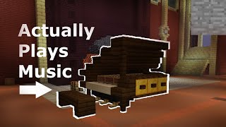 I Made a WORKING Piano in Minecraft