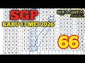 PREDIKSI SGP RABU 13 MEI 2026 / RUMUS KEPALA EKOR SGP / BOCORAN SGP HARI INI 