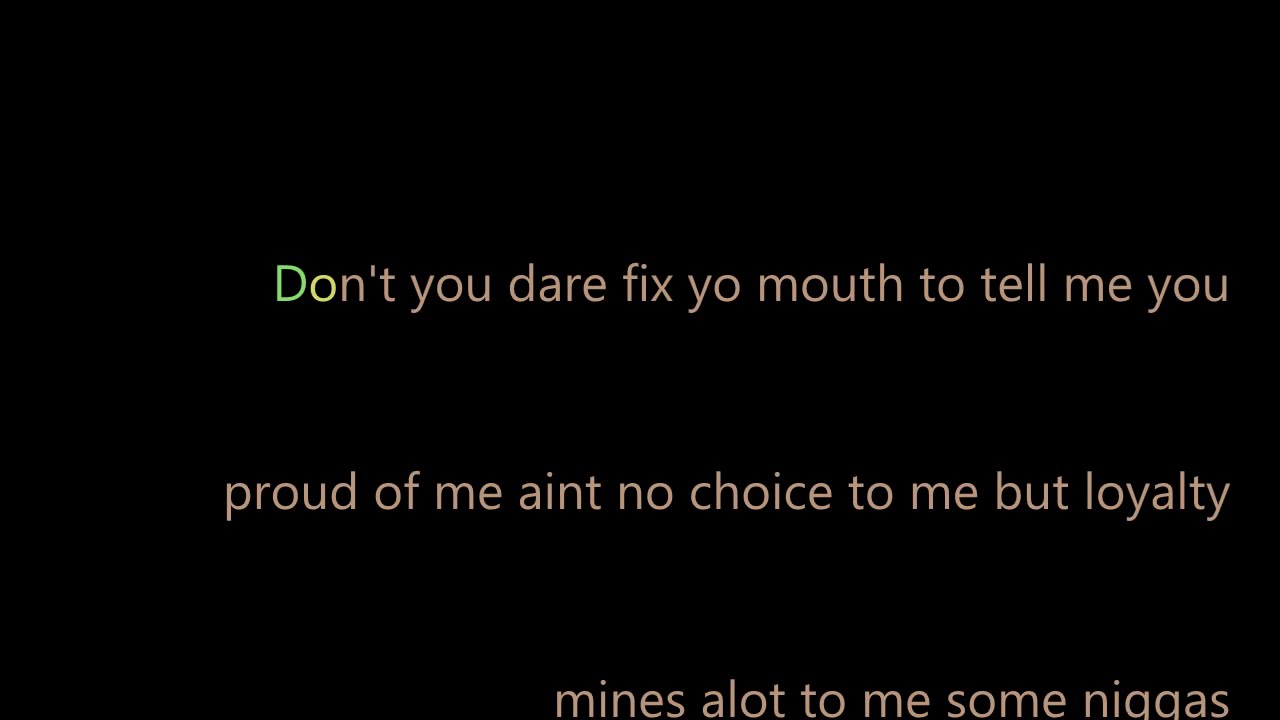Chris Brown Joyner Lucas I Don T Die Lyrics Youtube