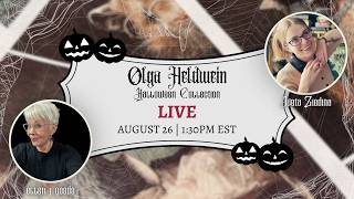 In Studio with ellen j goods - Olga's Halloween release! August 26 1:30PM